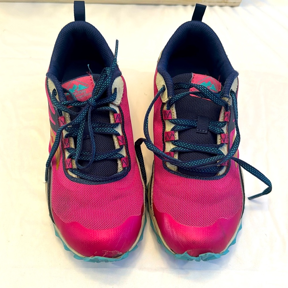 Blue and Pink Girl Sneakers
